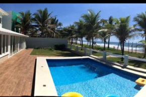 Pé na areia, casa beira-mar, Guarajuba, Cond Sol
